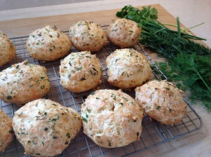 Parmesan and Herb Cheese Puffs